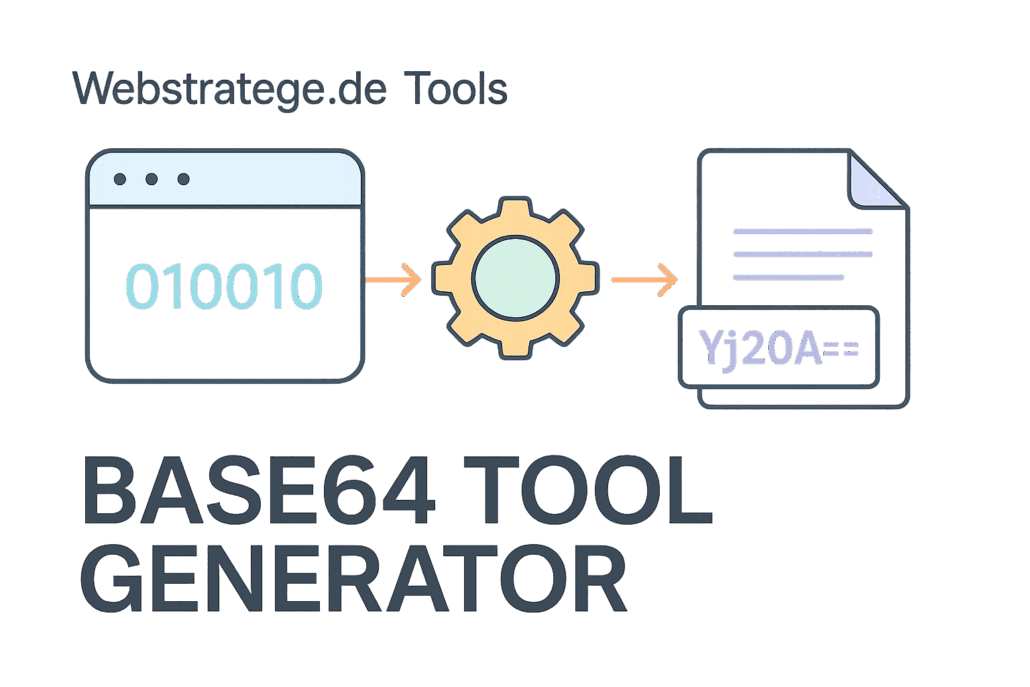 Webstratege.de Base64 Generator Tool